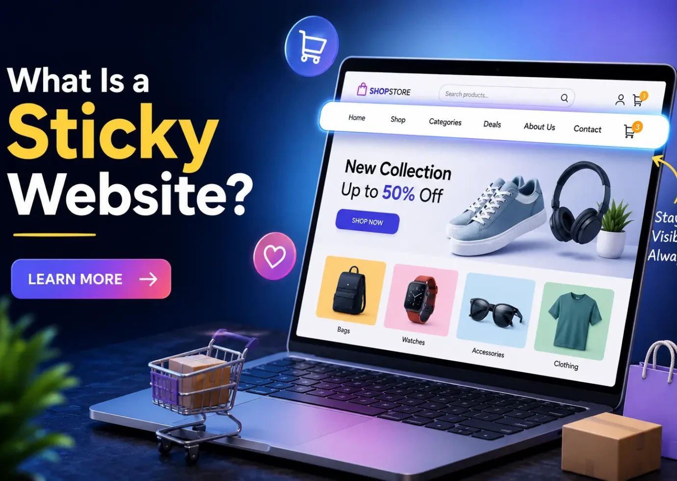 What Is a Sticky Website?