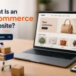 An illustration explaining the concept of an eCommerce website