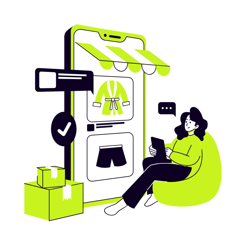 E-commerce website maintenance