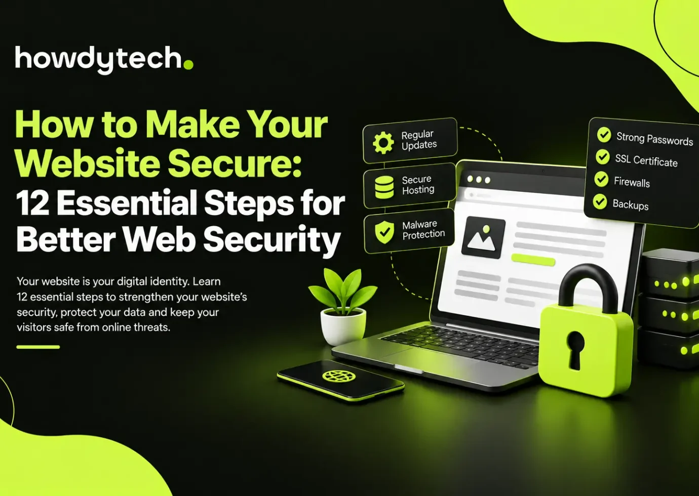12 essential steps to improve website security in 2026