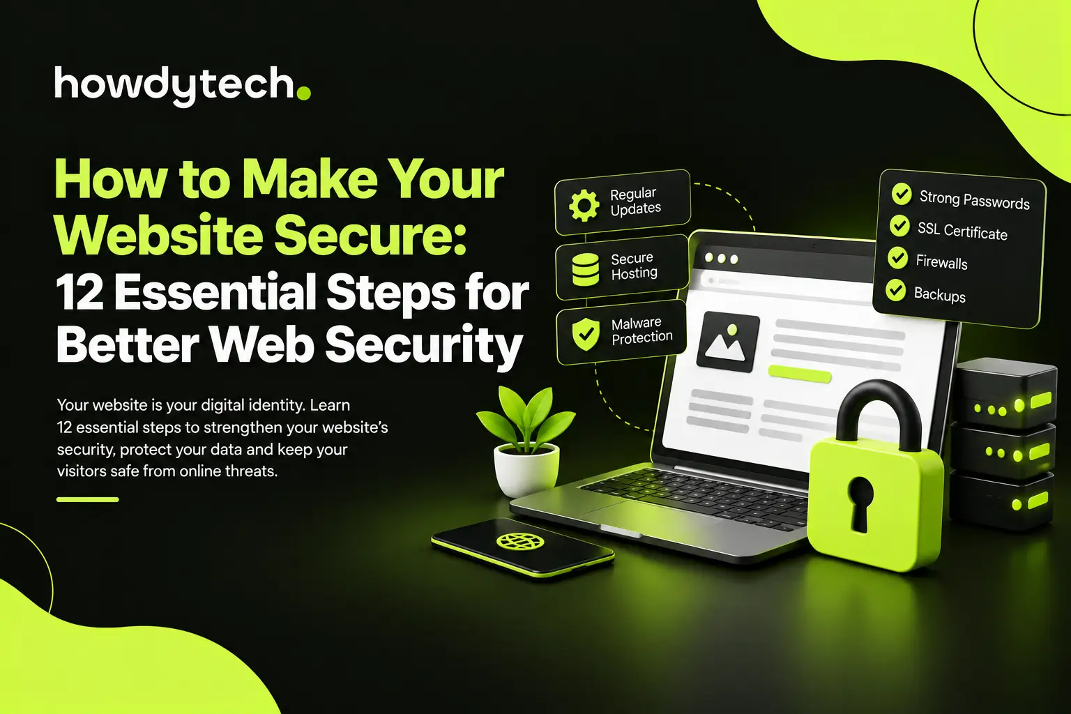 12 essential steps to improve website security in 2026