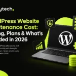 WordPress website maintenance cost and pricing plans 2026