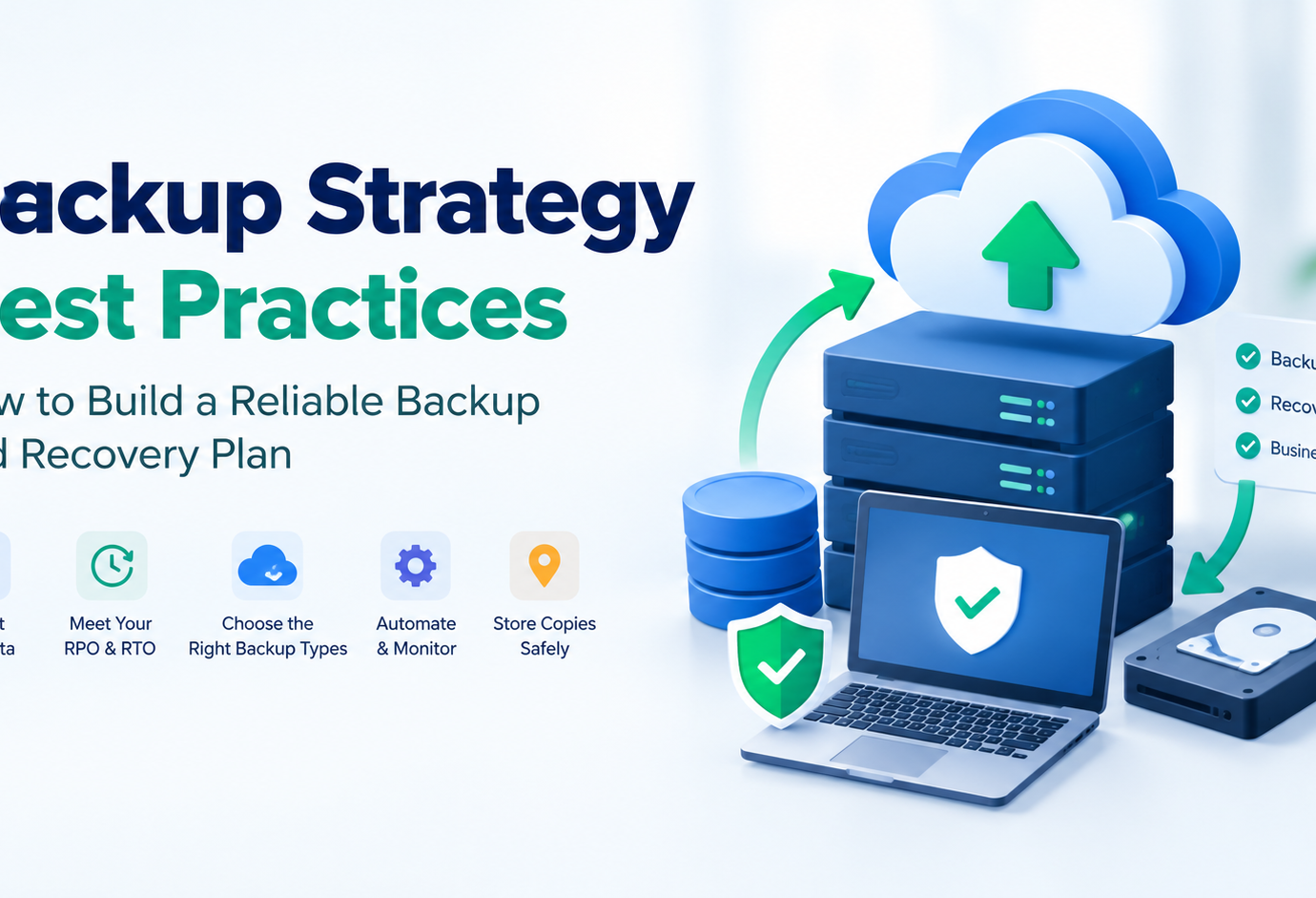 Backup Strategy Best Practices reliable backup and recovery plan