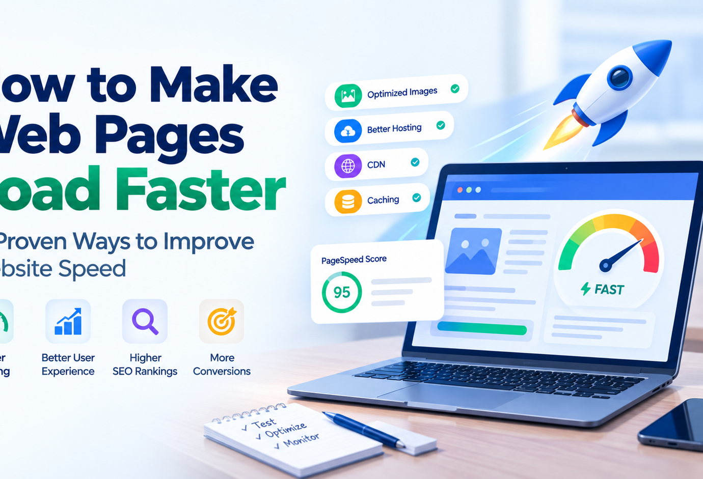 How to make web pages load faster 15 proven ways to improve website speed