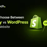 Shopify vs WordPress comparison for website building