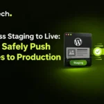 Safely push WordPress staging changes to production